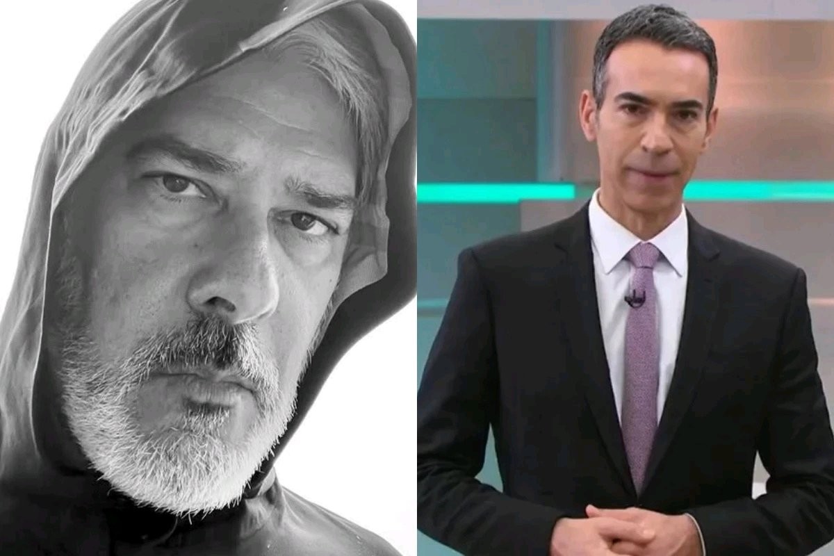 Essa foi a reação de César Tralli ao receber a notícia do acidente de William Bonner; ele deve substituí-lo no Jornal Nacional